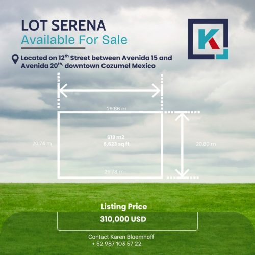 Lot Serena Cozumel 01